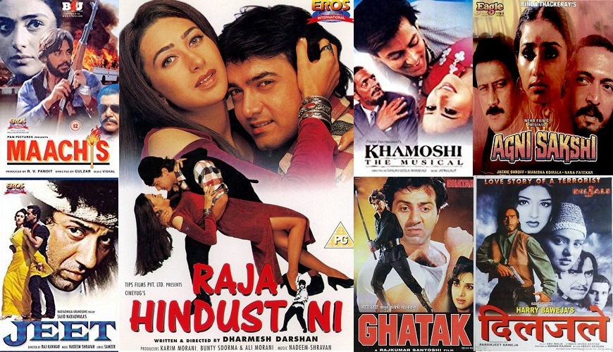 Complete List Of 1996 Bollywood Movies Hit Songs Cast Awards Verdicts