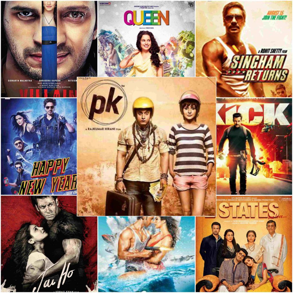Complete List Of 2014 Bollywood Movies Comedy & Action Hindi Films
