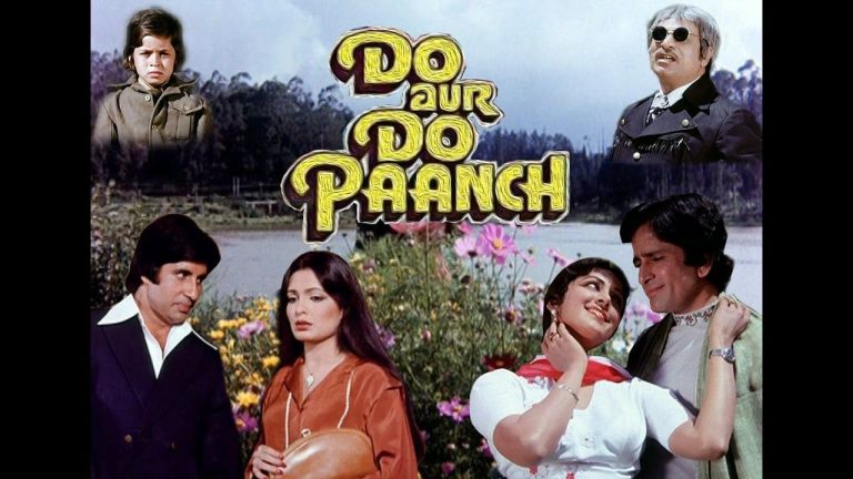 1980 Hindi FIlm-Do Aur Do Paanch